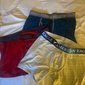 American Eagle Outfitters Boxer Briefs - Blue, Red, Gray